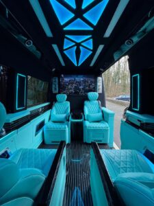 Van Mercedes intérieur 1