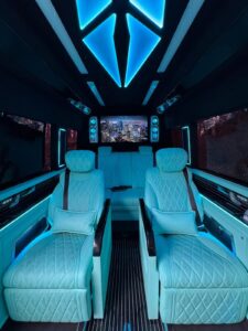 Van Mercedes intérieur 2